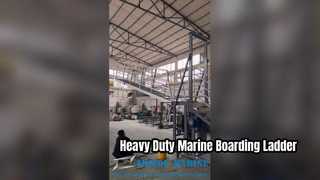 Soluzioni di sicurezza per scale d'imbarco marine per carichi pesanti