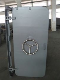 Cina A60 Porte d'accesso marittime a prova di fuoco Maniglia a ruota a foglia singola Porte in acciaio stagnante fornitore