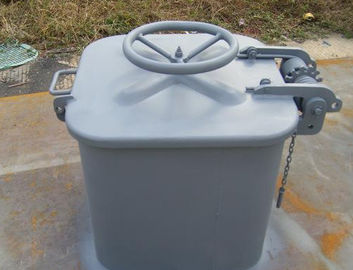 Verniciatura grigio A60 Coperchio di botole con serratura a molla Escape Quick Action Per navi da guerra fornitore