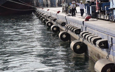 Cuscino ammortizzatore di gomma marino degli elementi di gomma francesi delle navi da guerra per il bacino, iso 17357 di CCS fornitore