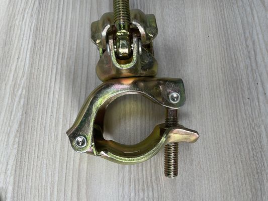 48 mm di diametro Fuso ferro resistente alla corrosione Pipe Clamp Spinning Coupler per ponteggi fornitore