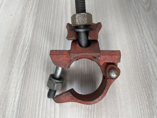 48 mm di diametro Fuso ferro resistente alla corrosione Pipe Clamp Spinning Coupler per ponteggi fornitore