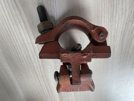 48 mm di diametro Fuso ferro resistente alla corrosione Pipe Clamp Spinning Coupler per ponteggi fornitore