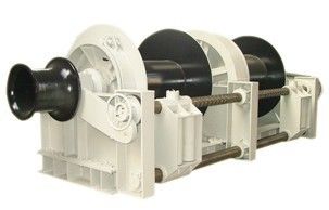 Verricello elettrico per ancora, attrezzatura per ponte marino con verricello di ormeggio a doppio tamburo progettato per la movimentazione di carichi da 30KN a 400KN fornitore