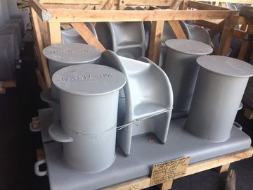 Alte prestazioni Customized Cast Iron Mooring Cleats Ballards Single / Double / Cross Dock Bollards fornitore