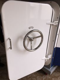 Portelli d'acciaio saldati marini della nave delle porte a tenuta d'acqua personalizzati con rivestimento