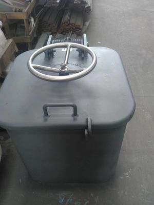 Apertura marina della maniglia della ruota della piccola barca della prova di fuoco delle coperture d'acciaio resistenti agli agenti atmosferici della covata