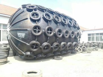 Yokohama Marine Inflatable Rubber Fender pneumatica 4,5 metri di diametro per la nave di fianco