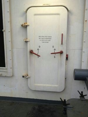 4 spessore d'acciaio di Marine Weathertight Door 10mm della sistemazione della clip