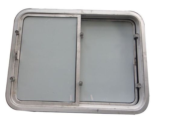 Aluminio di alta qualità Retangolare Marine Scorrente Finestre Bolting apertura orizzontale
