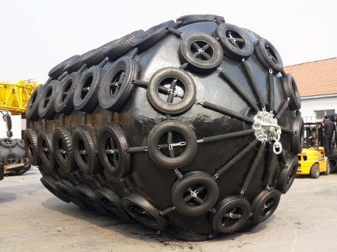 Marine Floating Rubber Fender Ship accanto ai cuscini ammortizzatori pneumatici