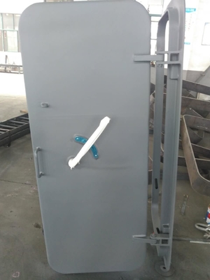 Porta d'accesso impermeabile di acciaio marine ad azione rapida, 1500x700 mm